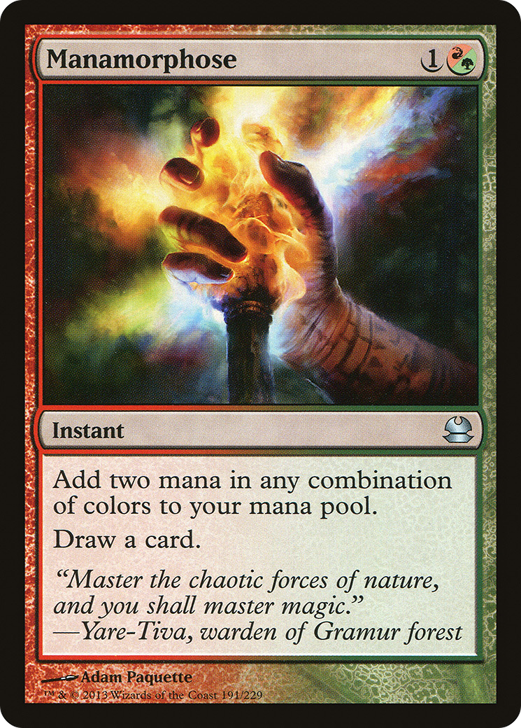{C} Manamorphose [Modern Masters][MMA 191]