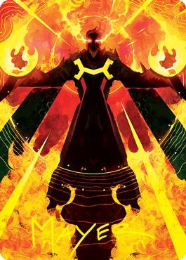 {A} Urza's Rage Art Card (Gold-Stamped Signature) [Strixhaven: School of Mages Art Series][GS ASTX 079]