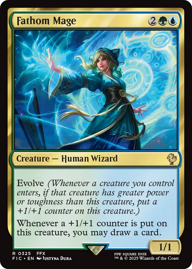 {R} Fathom Mage [FINAL FANTASY Commander][FIC 325]