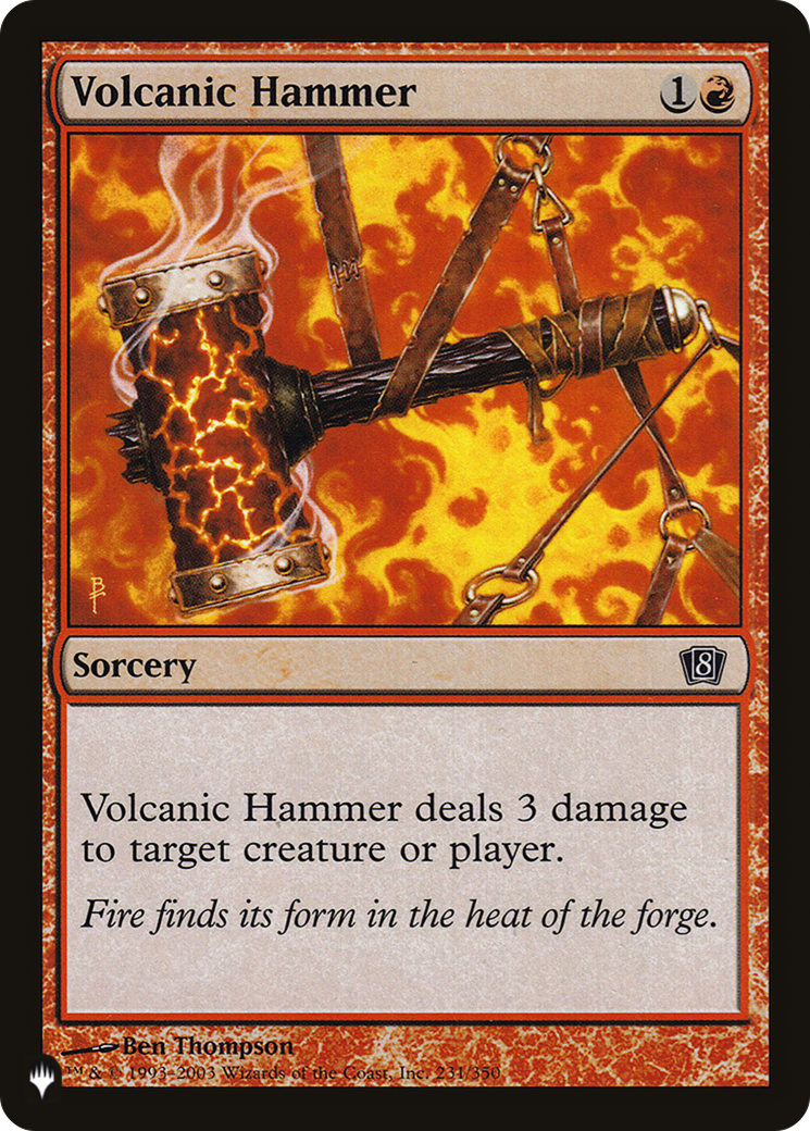 Volcanic Hammer [LIST 231/350]