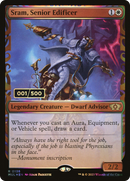 {R} Sram, Senior Edificer (Serialized) [Multiverse Legends][SR MUL 136]