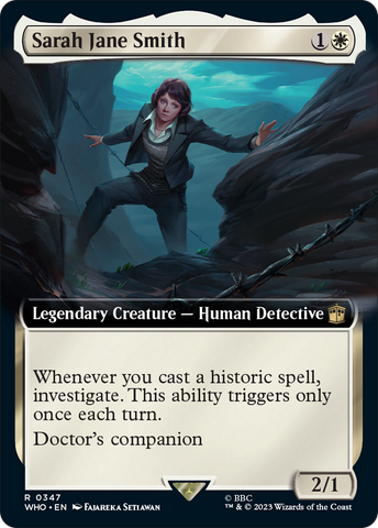 {R} Sarah Jane Smith (Extended Art) [Doctor Who][WHO 347]