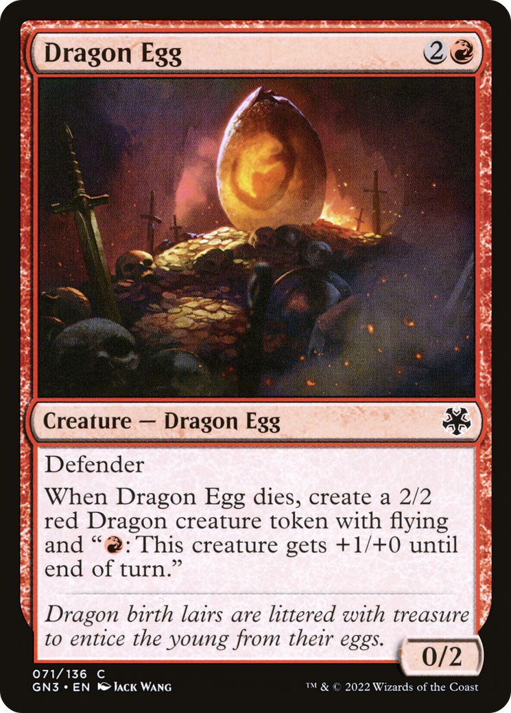 {C} Dragon Egg [Game Night 2022][GN3 071]