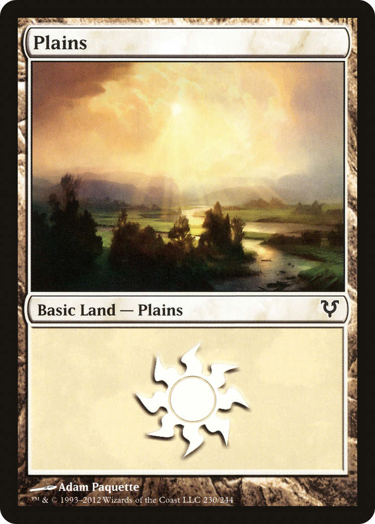 {B}[AVR 230] Plains (230) [Avacyn Restored]
