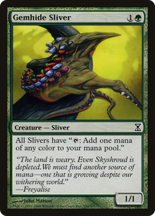 {C} Gemhide Sliver [Time Spiral][TSP 196]