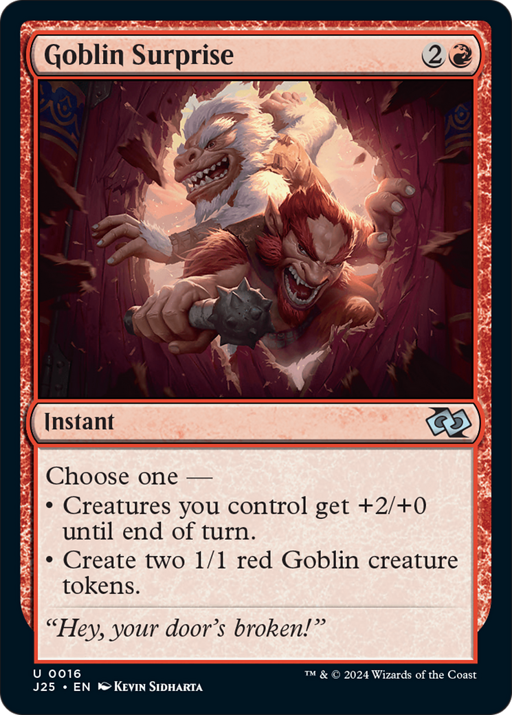 {C} Goblin Surprise [Foundations Jumpstart][J25 016]