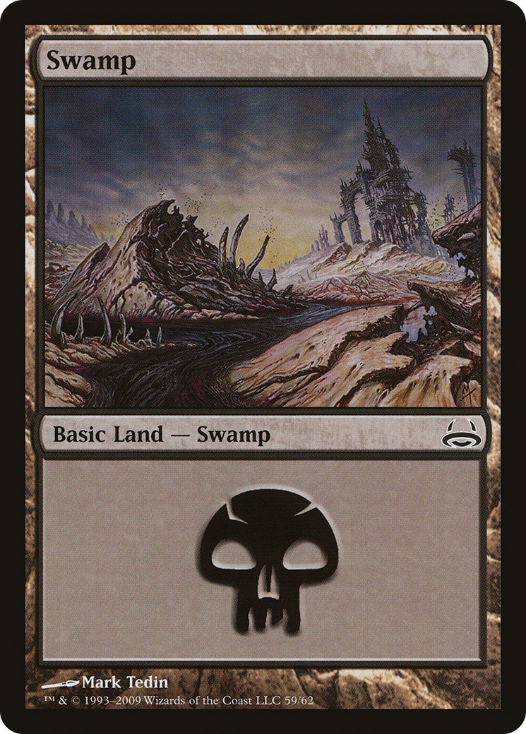 {B}[DDC 059] Swamp (59) [Duel Decks: Divine vs. Demonic]
