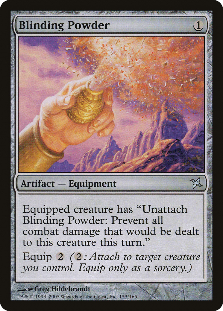 {C} Blinding Powder [Betrayers of Kamigawa][BOK 153]