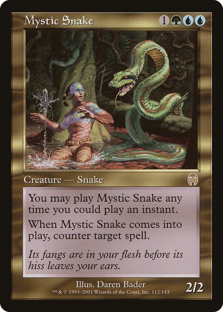 {R} Mystic Snake [Apocalypse][APC 112]