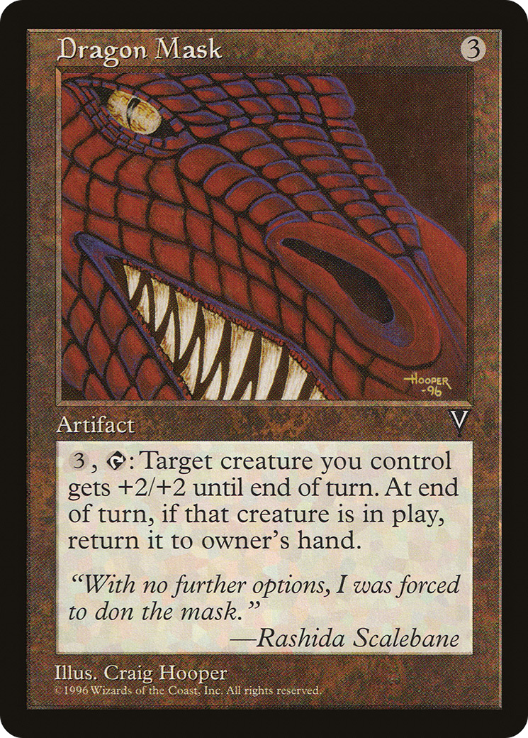 {C} Dragon Mask [Visions][VIS 144]