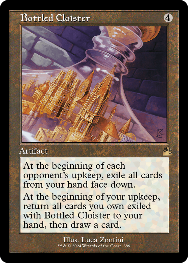 {R} Bottled Cloister (Retro Frame) [Ravnica Remastered][RVR 389]