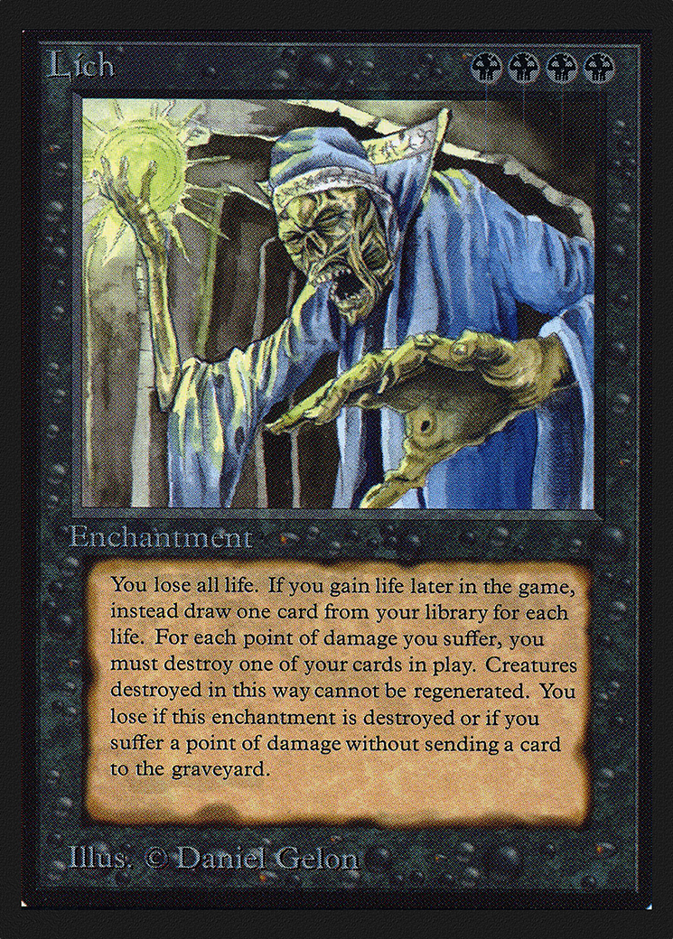 {R} Lich [CollectorsÃ¢Â€Â™ Edition][GB CED 114]