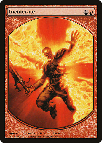 {R} Incinerate [Magic Player Rewards 2008][PA P08 003]