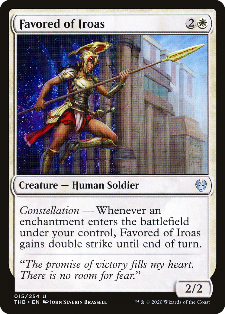 {C} Favored of Iroas [Theros Beyond Death][THB 015]