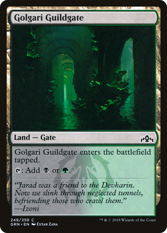 {C} Golgari Guildgate (249/259) [Guilds of Ravnica][GRN 249]