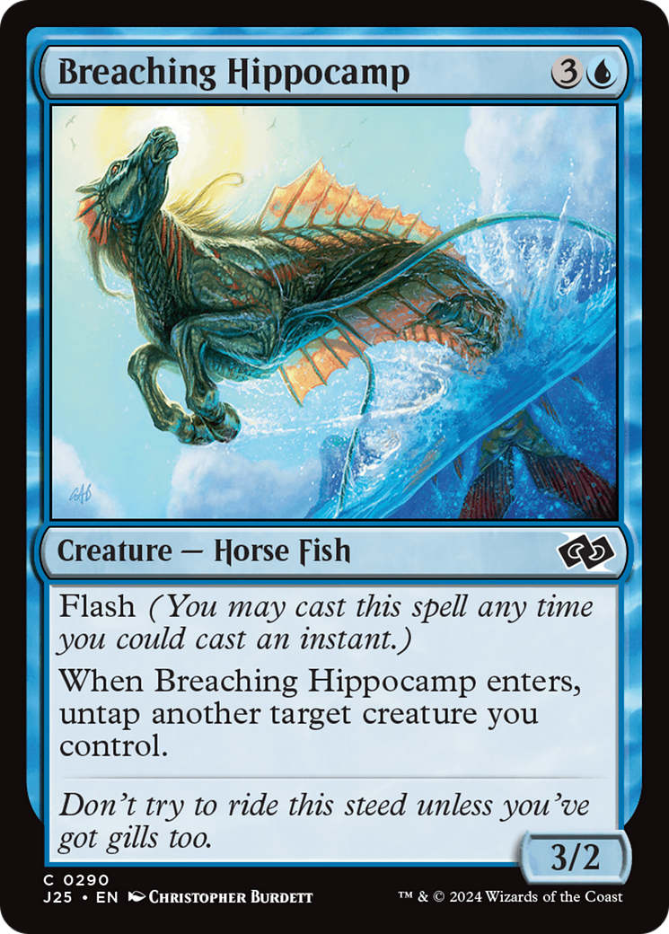 {C} Breaching Hippocamp [Foundations Jumpstart][J25 290]
