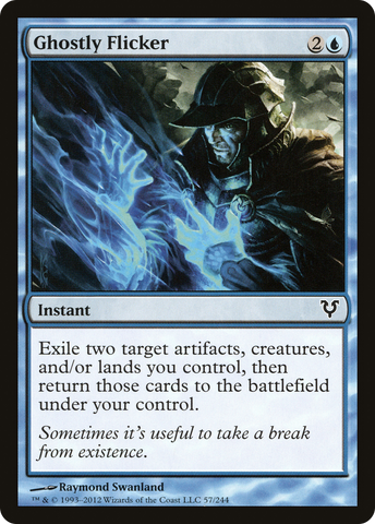 {C} Ghostly Flicker [Avacyn Restored][AVR 057]