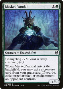 {C} Masked Vandal [Kaldheim][KHM 184]