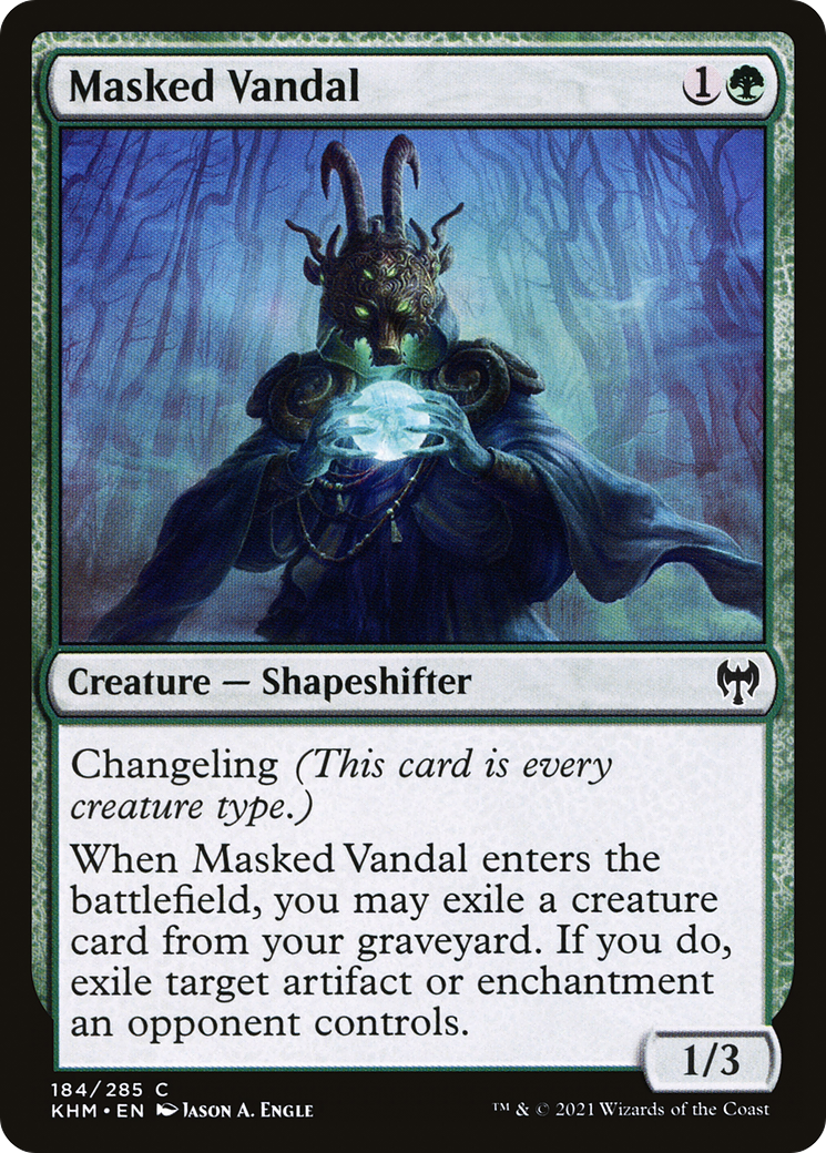 {C} Masked Vandal [Kaldheim][KHM 184]