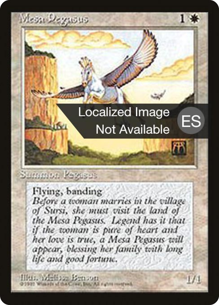 {F} Mesa Pegasus [Fourth Edition (Foreign Black Border)][FBB 4ED 035]
