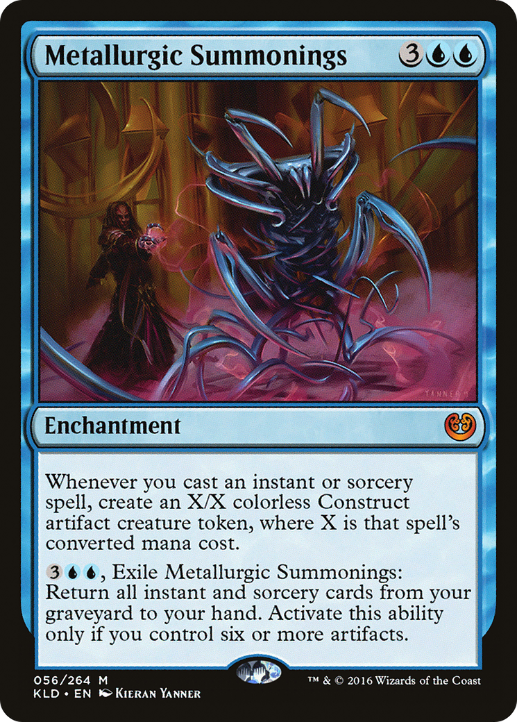 {R} Metallurgic Summonings [Kaladesh][KLD 056] - Misty Mountain Games