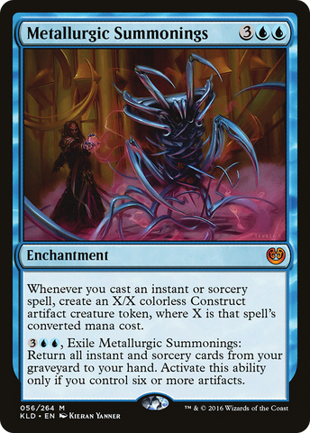 {R} Metallurgic Summonings [Kaladesh][KLD 056]