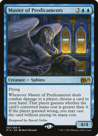 {R} Master of Predicaments [Magic 2015][M15 067]