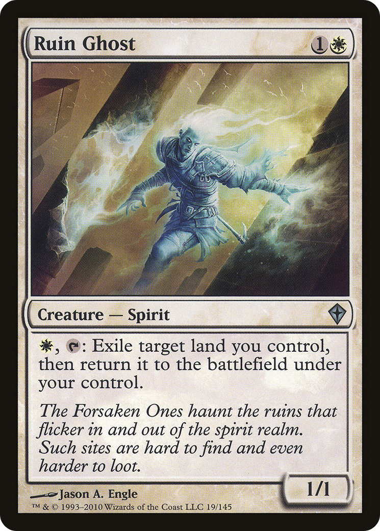 {C} Ruin Ghost [Worldwake][WWK 019]