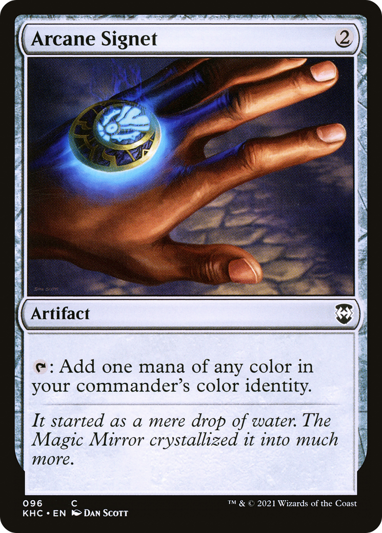 {C} Arcane Signet [Kaldheim Commander][KHC 096]