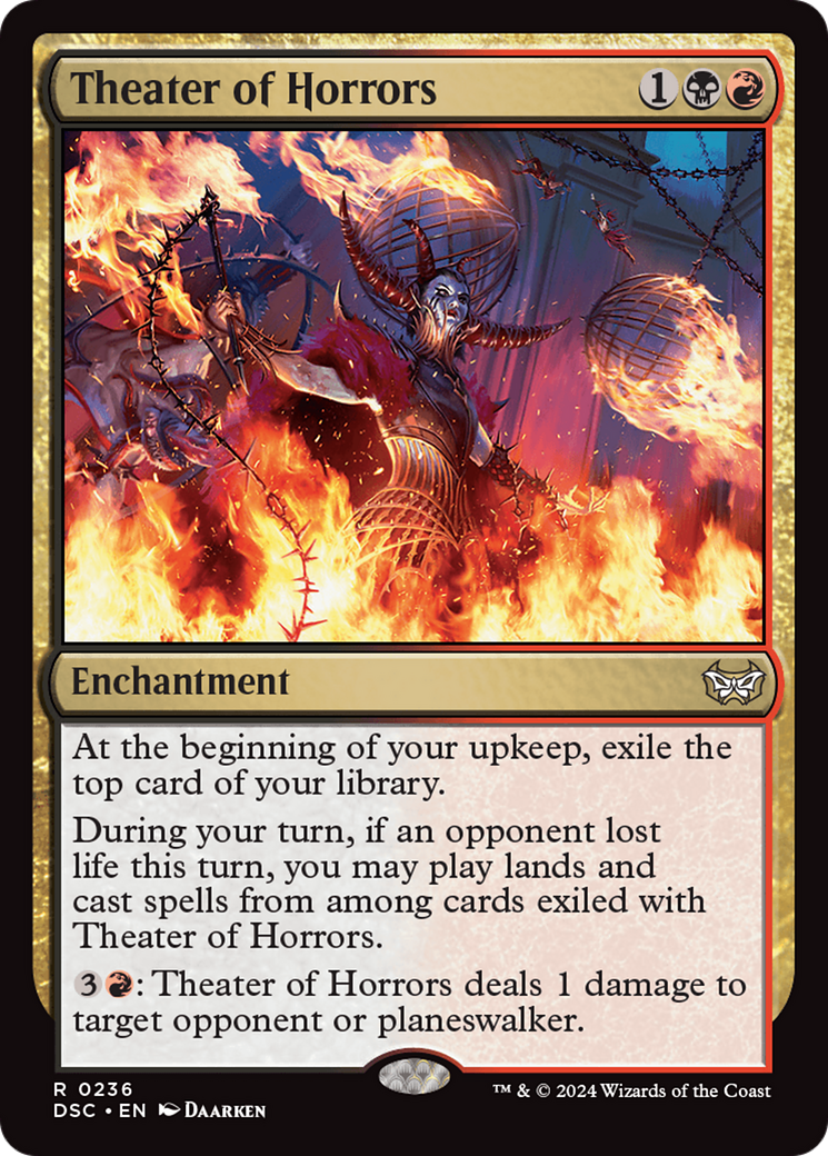 {R} Theater of Horrors [Duskmourn: House of Horror Commander][DSC 236]