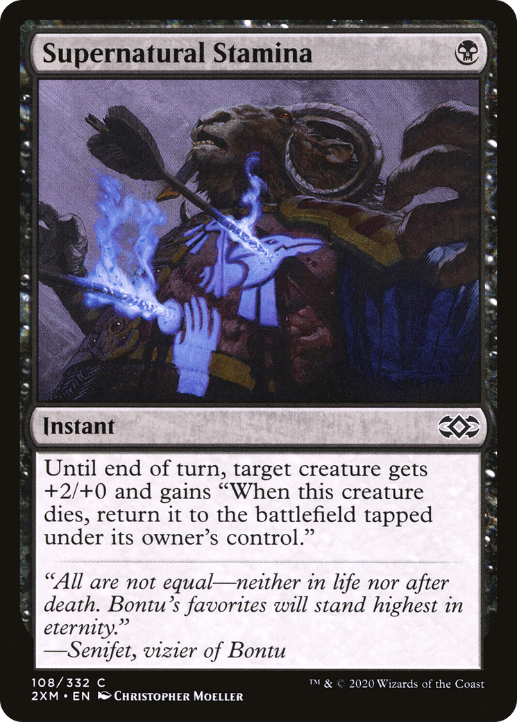 {C} Supernatural Stamina [Double Masters][2XM 108]