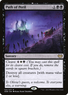 {R} Path of Peril [Innistrad: Crimson Vow][VOW 124]