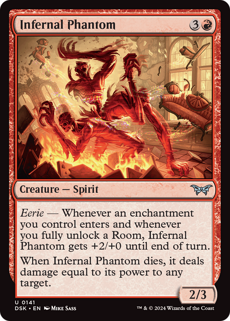 {@C} Infernal Phantom [Duskmourn: House of Horror][DSK 141]