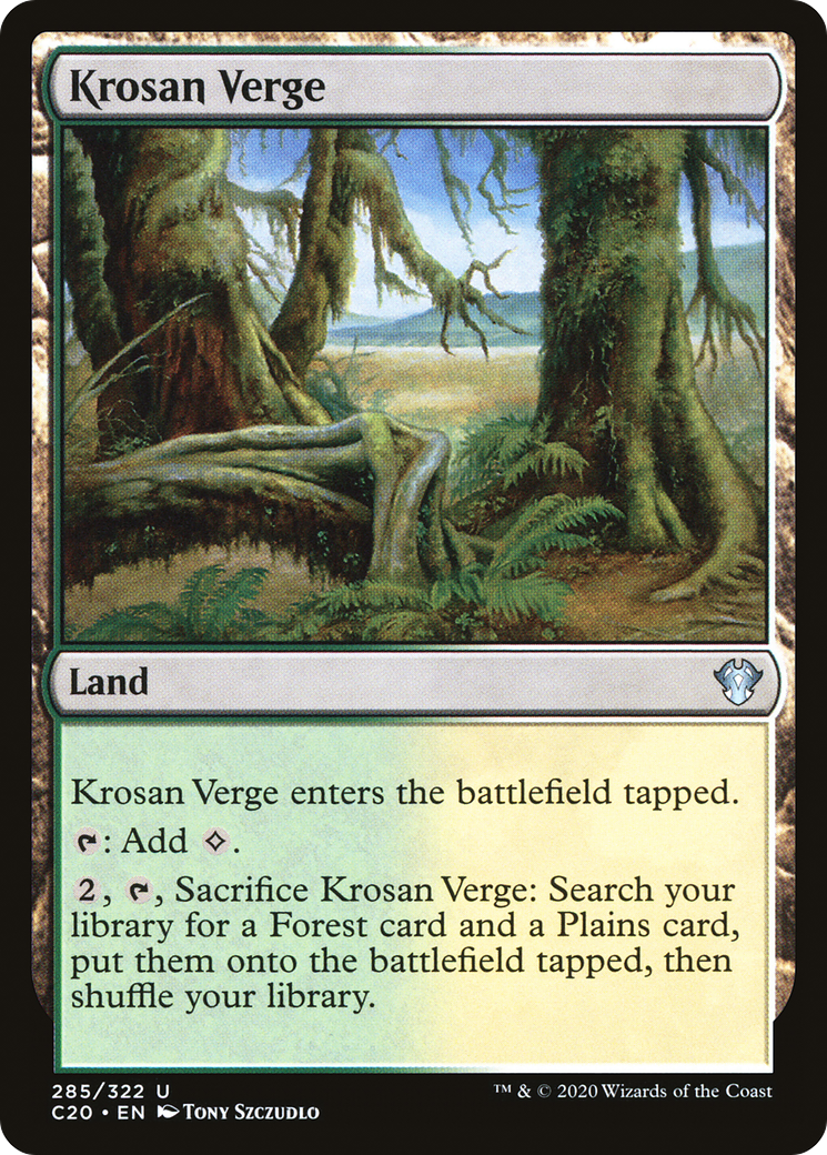 {C} Krosan Verge [Commander 2020][C20 285]