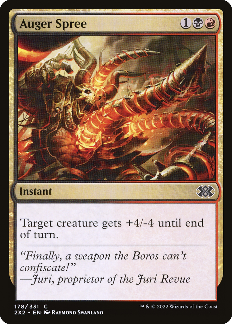 {C} Auger Spree [Double Masters 2022][2X2 178]