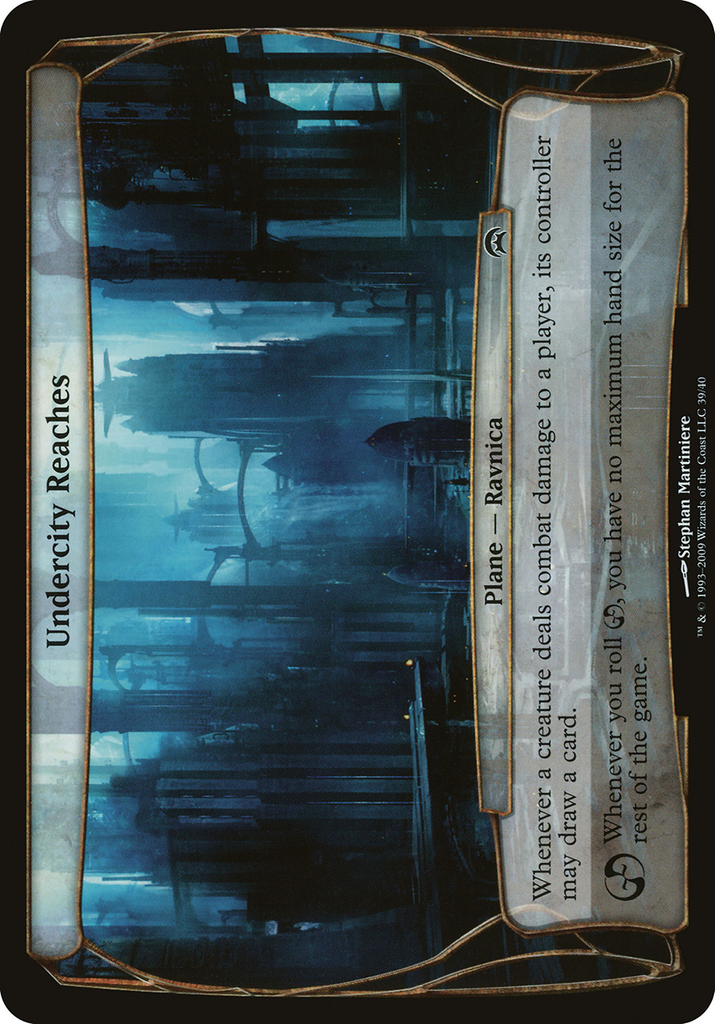 {O} Undercity Reaches (Planes) [Planechase Planes][OVR HOP 039]