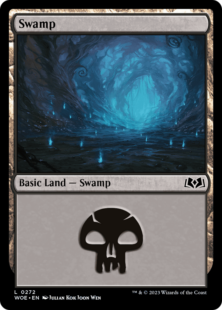 {B} Swamp (0272) [Wilds of Eldraine][WOE 272]
