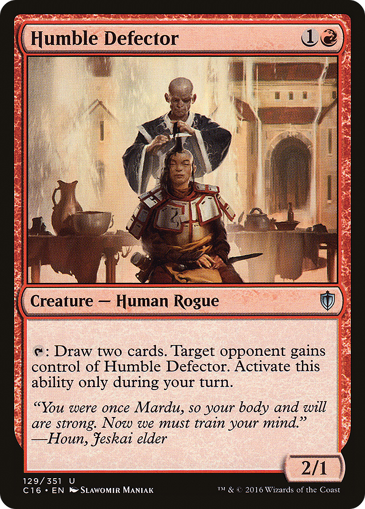 {C} Humble Defector [Commander 2016][C16 129]