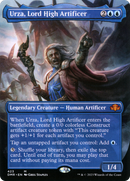 {R} Urza, Lord High Artificer (Borderless Alternate Art) [Dominaria Remastered][DMR 423]