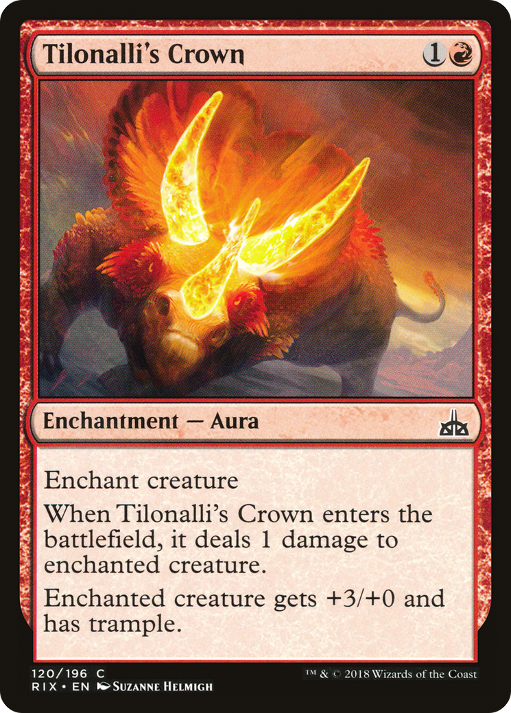 {C} Tilonalli's Crown [Rivals of Ixalan][RIX 120]