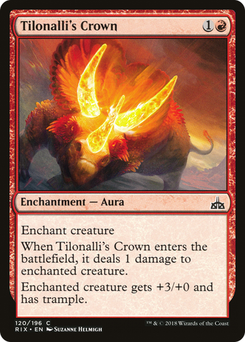 {C} Tilonalli's Crown [Rivals of Ixalan][RIX 120]