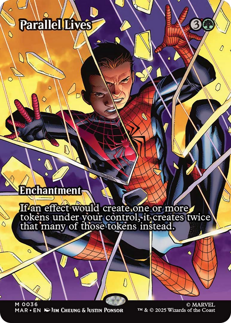 {@@ MAR R} Parallel Lives (Borderless) [Marvel's Spider-Man: Eternal-Legal] [SPE 036]