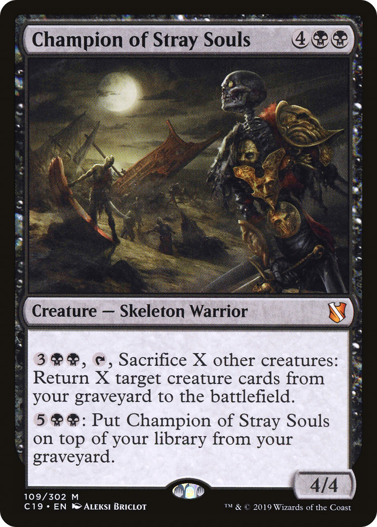 {R} Champion of Stray Souls [Commander 2019][C19 109]