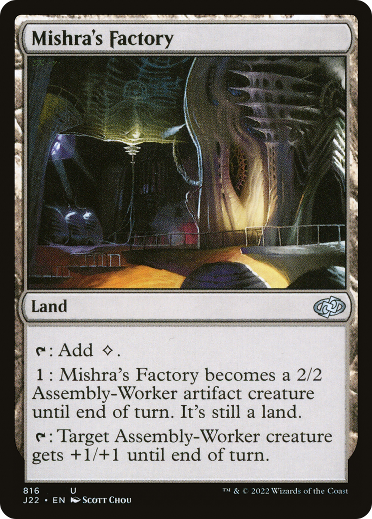 {C} Mishra's Factory [Jumpstart 2022][J22 816]