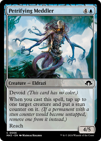 {C} Petrifying Meddler [Modern Horizons 3][MH3 066]