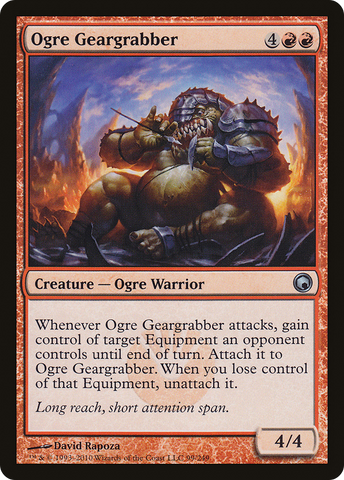 {C} Ogre Geargrabber [Scars of Mirrodin][SOM 099]