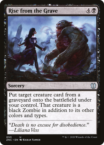 {C} Rise from the Grave [Zendikar Rising Commander][ZNC 053]