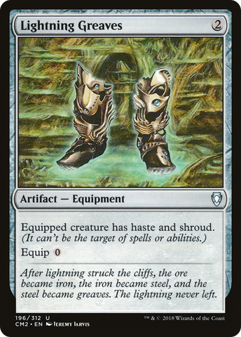 {C} Lightning Greaves [Commander Anthology Volume II][CM2 196]