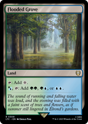 {R} Flooded Grove [The Lord of the Rings: Tales of Middle-Earth Commander][LTC 309]