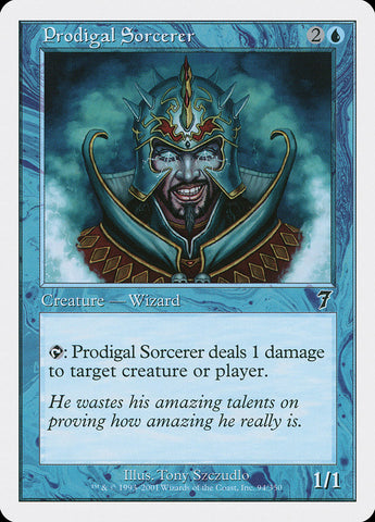 {C} Prodigal Sorcerer [Seventh Edition][7ED 094]